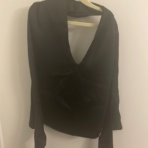 Satin halter neck top